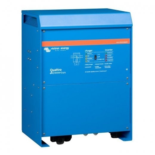 Гибридный инвертор Victron Quattro 48/10000/140-100/100 Купить Гибридный инвертор Victron Quattro 48/10000/140-100/100 в