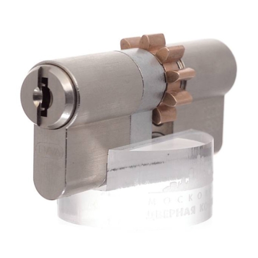 Купить Цилиндр EVVA MCS L62 (ключ-ключ,шестеренка,никель,функция BSZ) в 