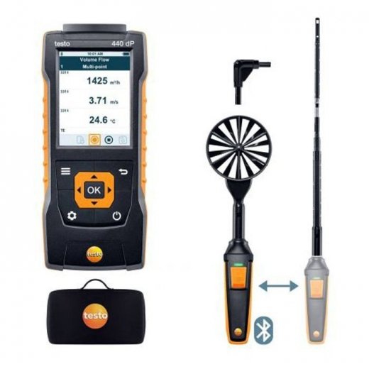 Testo 440dP. Комплект для вентиляции №1 Купить Testo 440dP. Комплект для вентиляции №1 в