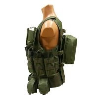 Жилет Танк на MOLLE платформе олива