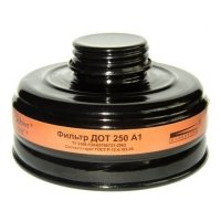 Противогаз фильтрующий ПФМГ-96 с фильтром ДОТ 250 (м.А1) с фильтром P2 ФП, 1 маска ШМ