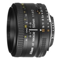 Купить Объектив Nikkor AF 50 mm F/1.8 D в Москве с доставкой по всей России
