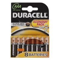 Купить Duracell LR03-8BL BASIC (8/80/45360) в Москве с доставкой по всей России