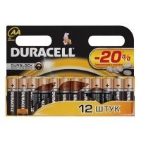 Купить Duracell LR6-12BL BASIC NEW (12/144/24480) в Москве с доставкой по всей России