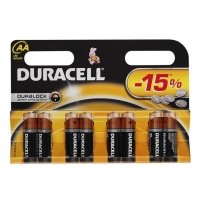 Купить Duracell LR6-8BL BASIC (8/96/18240) в Москве с доставкой по всей России