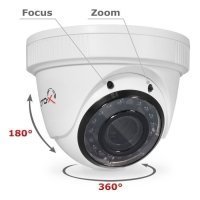 Купольная AHD видеокамера Proto AHD-12AL-PE20V212IR