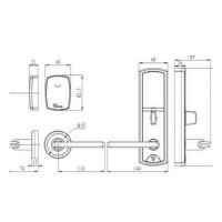 Электронный замок Bonwin BW803SC-Q