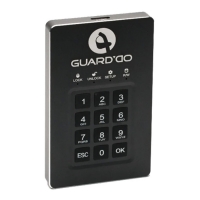 Защищенный внешний диск GuardDo SSD 1 Тб (2,5)