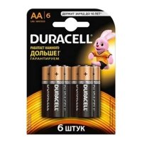 Купить Duracell LR6-6BL BASIC (6/60/14700) в Москве с доставкой по всей России