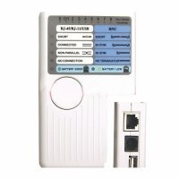 Купить Тестер кабеля Rexant RJ-45+RJ-11+RJ-12+USB+BNC (HT-2468B) в 