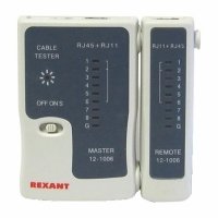 Купить Тестер кабеля Rexant RJ-45+RJ-11 (HT-C004) (TL-468) в 