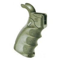 Купить Тактическая складная пистолетная рукоятка для M16/M4/AR15 FAB-DEFENSE AGF-43S зеленая в 