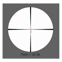 Оптический прицел March 3-24x42 FFP 30mm (FMA-1) illuminated Reticle