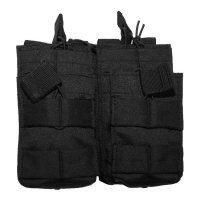 Купить Подсумок MOLLE на 4 магазина черный в Москве с доставкой по всей России