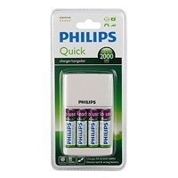 Купить Philips Quick Charger [SCB2491WB/12] + 4AA RTUx2000 mAh with micro USB port (4/648) в 