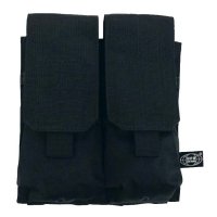 Купить Подсумок MOLLE двухсекционный черный в Москве с доставкой по всей России