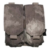 Купить Подсумок MOLLE двухсекционный HDT camo AU в Москве с доставкой по всей России