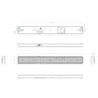 Аварийный светильник светодиодный ЭРА DBA-107-0-20 непостоянный 90LED 4ч IP20