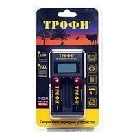 Купить Трофи TR-803 AA LCD скоростное+2 HR6 2500mAh (6/24/720) в 