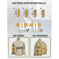 Аптечка с подсумком, турникет CAT и жгут