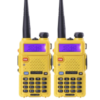 Купить Рация Baofeng UV-5R желтый в 