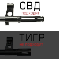 ДТК закрытого типа на винтовку СВД(Титан)