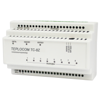 Купить ТЕПЛОКОНТРОЛЛЕР ДЛЯ ЛУЧЕВОЙ СИСТЕМЫ ОТОПЛЕНИЯ TEPLOCOM ЛУЧ TC-8Z в 